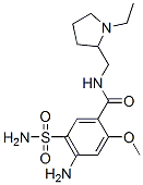 CAS 登录号：93838-91-6， (+)-4-氨基-5-(氨基磺酰基)-N-[(1-乙基-2-吡咯烷基)甲基]-2-甲氧基苯甲酰胺