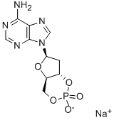 CAS#: 93839-95-3, 2'-Deoxy-Adenosine Cyclic 3',5'-(Hydrogen Phosphate) Monosodium Salt