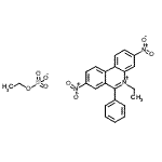 CAS#: 93840-65-4, 5-Ethyl-3,8-dinitro-6-phenylphenanthridinium ethyl sulfate