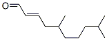 CAS#: 93840-78-9, 5,9-Dimethyl-2-Decenal