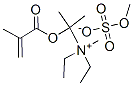 CAS#: 93842-86-5, Diethylmethyl[1-Methyl-1-[(2-Methyl-1-Oxoallyl)Oxy]Ethyl]Ammonium Methyl Sulphate