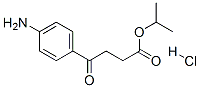 CAS 登录号:93843-02-8, 3-(4-氨基苯甲酰基)丙酸异丙酯盐酸盐