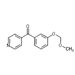 CAS#: 938458-57-2, [3-(Methoxymethoxy)phenyl](4-pyridinyl)methanone