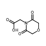 CAS#: 938459-18-8, (3,5-Dioxo-4-morpholinyl)acetic acid