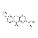CAS#: 93856-99-6, 2-(7-Methoxy-10-methyl-10H-phenothiazin-2-yl)propanal