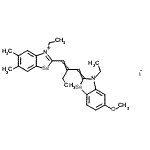 CAS#: 93857-89-7, 3-Ethyl-2-{2-[(3-ethyl-5-methoxy-1,3-benzoselenazol-2(3H)-ylidene)methyl]-1-buten-1-yl}-5,6-dimethyl-1,3-benzoselenazol-3-ium iodide