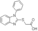 CAS#: 93866-15-0, [(1-Phenyl-1H-benzimidazol-2-yl)sulfanyl]acetic acid