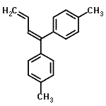 CAS#: 93874-11-4, 1,1'-(1,3-Butadiene-1,1-diyl)bis(4-methylbenzene)