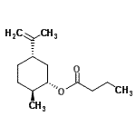 CAS#: 93892-03-6, (1S,2S,5S)-5-Isopropenyl-2-methylcyclohexyl butyrate