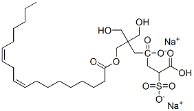 CAS#: 93892-63-8, Disodium (Z,Z)-4-[2,2-Bis(Hydroxymethyl)-3-[(1-Oxooctadeca-9,12-Dienyl)Oxy]Propyl] 2-Sulphonatosuccinate