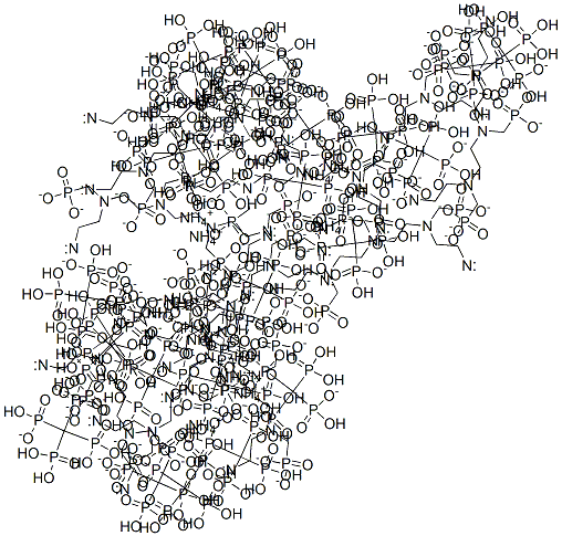 CAS#: 93892-78-5, [[(Phosphonomethyl)Imino]Bis[2,1-Ethanediyl[(Phosphonomethyl)Imino]-2,1-Ethanediylnitrilobis(Methylene)]]Tetrakis-Phosphonic Acid Tridecaammonium Salt