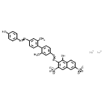CAS#: 93918-04-8, Disodium 4-hydroxy-3-({4'-[(4-hydroxyphenyl)diazenyl]-2,2'-dimethyl-4-biphenylyl}diazenyl)-2,7-naphthalenedisulfonate