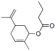 CAS#: 93919-04-1, 2-Methyl-5-(1-Methylvinyl)-2-Cyclohexen-1-Yl Butyrate
