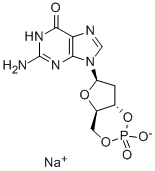 CAS#: 93919-42-7, 2'-Deoxy-Guanosine Cyclic 3',5'-(Hydrogen Phosphate) Monosodium Salt