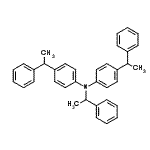 CAS#: 93920-04-8, N,4-Bis(1-phenylethyl)-N-[4-(1-phenylethyl)phenyl]aniline