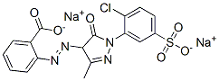 CAS#: 93940-71-7, Disodium 2-[[1-(2-Chloro-5-Sulphonatophenyl)-4,5-Dihydro-3-Methyl-5-Oxo-1H-Pyrazol-4-Yl]Azo]Benzoate