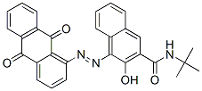 CAS#: 93951-14-5, 4-[(9,10-Dihydro-9,10-Dioxo-1-Anthryl)Azo]-N-(1,1-Dimethylethyl)-3-Hydroxynaphthalene-2-Carboxamide