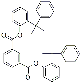 CAS 登录号：93951-36-1， 双[(1-甲基-1-苯基乙基)苯基]间苯二甲酸酯