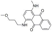 CAS 登录号：93964-11-5， 1-[(3-甲氧基丙基)氨基]-4-(甲基氨基)蒽醌