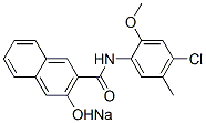 CAS#: 93964-23-9, Sodium N-(4-Chloro-2-Methoxy-5-Methylphenyl)-3-Hydroxynaphthalene-2-Carboxamidate
