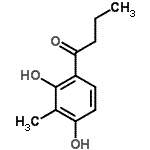 CAS 登录号：93970-93-5， 1-(2,4-二羟基-3-甲基苯基)-1-丁酮