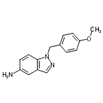 CAS 登录号：939756-05-5， 1-(4-甲氧基苄基)-1H-吲唑-5-胺