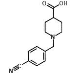 CAS#: 939757-55-8, 1-(4-Cyanobenzyl)-4-piperidinecarboxylic acid