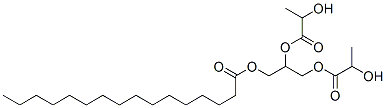 CAS 登录号：93980-78-0， 2,3-双(2-羟基-1-氧代丙氧基)丙基棕榈酸酯