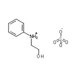 CAS 登录号：93981-09-0， 2-羟基乙基-苯基-铵硫酸盐