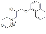 CAS#: 93982-03-7, [2-Hydroxy-3-(Naphthyloxy)Propyl]Isopropylammonium Acetate