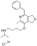 CAS#: 93982-17-3, 4-[[1,3-Dihydro-6-Methyl-4-Benzylfuro[3,4-c]Pyridin-7-Yl]Oxy]-N-Isopropylbutylamine Monohydrochloride
