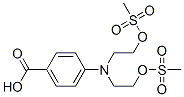 CAS#: 93985-39-8, 4-(Bis(2-Methylsulfonyloxyethyl)Amino)Benzoic Acid