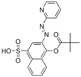 CAS 登录号:94006-36-7, 2-(2-吡啶基偶氮)-4-磺基-1-萘基特戊酸酯