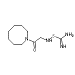 CAS#: 94007-71-3, 1-(1-Azocanyl)-2-[(carbamimidoylsulfanyl)amino]ethanone