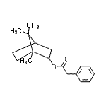 CAS#: 94022-06-7, 1,7,7-Trimethylbicyclo[2.2.1]hept-2-yl phenylacetate
