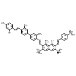 CAS#: 94022-40-9, 4-Amino-3-({4'-[(2,4-dihydroxyphenyl)diazenyl]-3,3'-dimethyl-4-biphenylyl}diazenyl)-5-hydroxy-6-[(4-sulfophenyl)diazenyl]-2,7-naphthalenedisulfonic acid