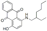 CAS 登录号：94023-27-5， 1-[(2-乙基己基)氨基]-4-羟基蒽醌