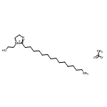 CAS#: 94023-44-6, 1-(2-Hydroxyethyl)-2-pentadecyl-4,5-dihydro-1H-imidazol-1-ium acetate