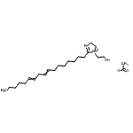 CAS 登录号:94023-46-8, 2-(8,11-十七二烯-1-基)-1-(2-羟基乙基)-4,5-二氢-1H-咪唑-1-鎓乙酸盐