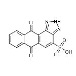 CAS#: 94031-12-6, 6,11-Dioxo-6,11-dihydro-2H-anthra[1,2-d][1,2,3]triazole-4-sulfonic acid