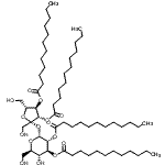 CAS#: 94031-22-8, 3,4-Di-O-dodecanoyl-beta-D-fructofuranosyl 2,3-di-O-dodecanoyl-alpha-D-glucopyranoside