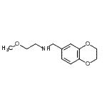 CAS#: 940364-46-5, N-(2,3-dihydro-1,4-benzodioxin-7-ylmethyl)-2-methoxy-ethanamine