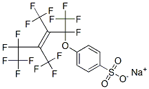 CAS#: 94042-94-1, Sodium 4-[[1,4,4,5,5,5-Hexafluoro-1,2,3-Tris(Trifluoromethyl)-2-Pentenyl]Oxy]Benzenesulphonate