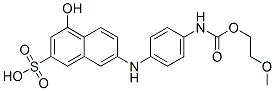 CAS#: 94086-83-6, 4-Hydroxy-7-[[4-[[(2-Methoxyethoxy)Carbonyl]Amino]Phenyl]Amino]-2-Naphthalenesulfonicacid