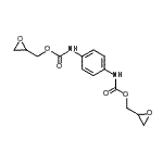 CAS#: 94087-92-0, Bis(2-oxiranylmethyl) 1,4-phenylenebiscarbamate