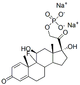 CAS#: 94088-00-3, (11beta)-9-Fluoro-11,17-Dihydroxy-21-(Phosphonooxy)-Pregna-1,4-Diene-3,20-Dione Disodium Salt