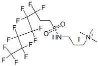 CAS#: 94088-80-9, Trimethyl-3-[[(3,3,4,4,5,5,6,6,7,7,8,8,8-Tridecafluorooctyl)Sulphonyl]Amino]Propylammonium Iodide