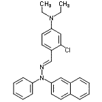 CAS#: 94089-06-2, 3-Chloro-N,N-diethyl-4-{(E)-[2-naphthyl(phenyl)hydrazono]methyl}aniline