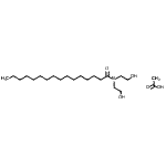 CAS#: 94094-32-3, N,N-Bis(2-hydroxyethyl)hexadecanamide acetate (1:1)