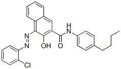 CAS#: 94094-68-5, N-(4-Butylphenyl)-4-[(2-Chlorophenyl)Azo]-3-Hydroxynaphthalene-2-Carboxamide